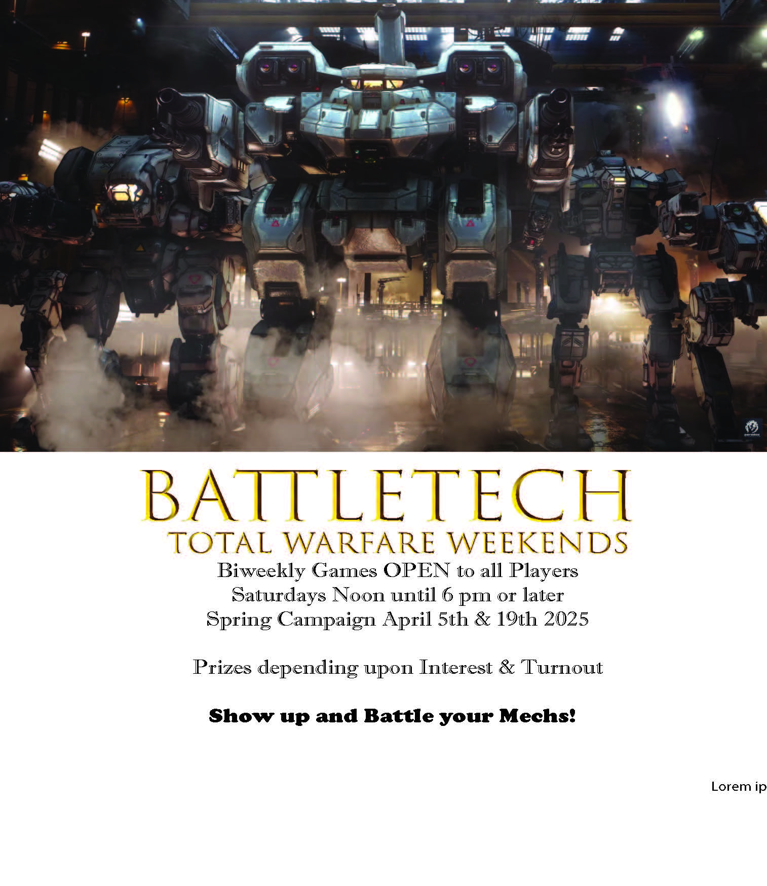 Battletech April 2025