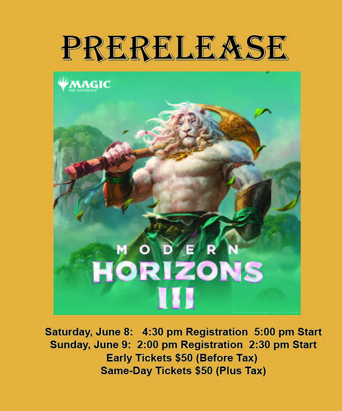 Modern Horizons 3 Pre-Release